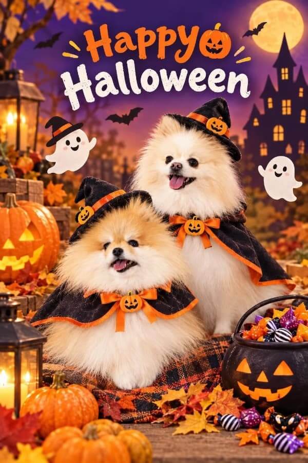 LINEで送れるハロウィンカード LINEで送れるハロウィンカード