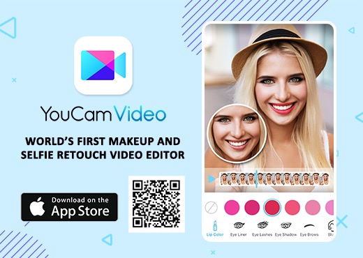 A Perfect Corp. lança novo aplicativo ‘YouCam Video’ na CES 2021: O primeiro editor de vídeo de maquiagem e retoque de selfies do mundo.