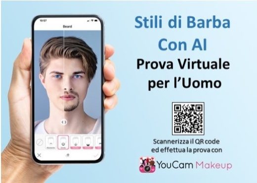 YouCam MakeUp Approda nell’Estetica Maschile con la Prova di Barba Virtuale in AI e AR