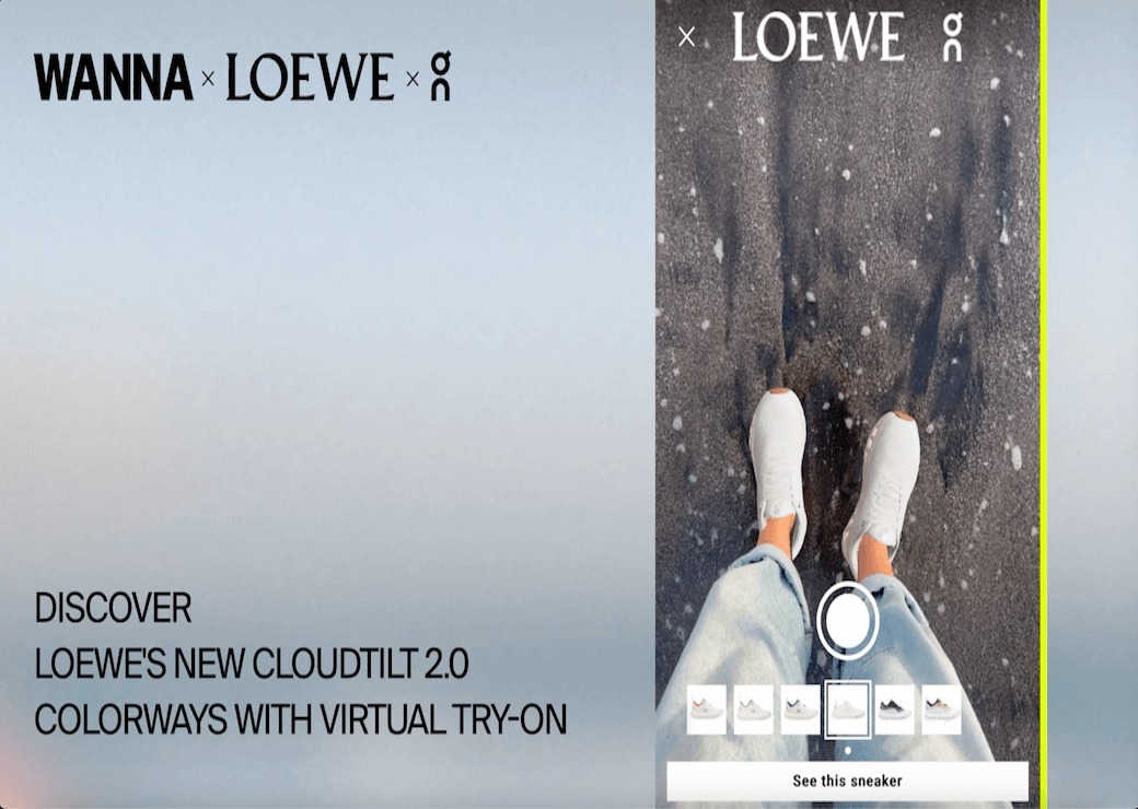 Discover Loewe's New Cloudtilt 2.0 Colorways with Virtual Try-On