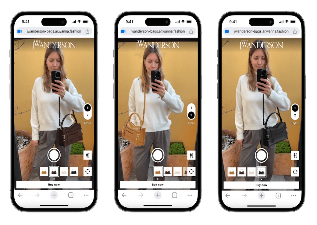 JW Anderson Unveils the WANNA Virtual Try-On for its Latest Accessory, the Loafer Bag