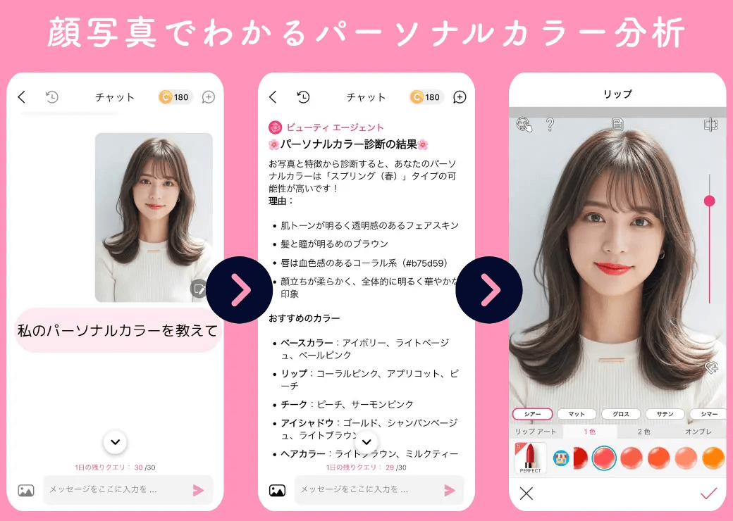 パーソナルカラー分析 パーソナルカラー分析