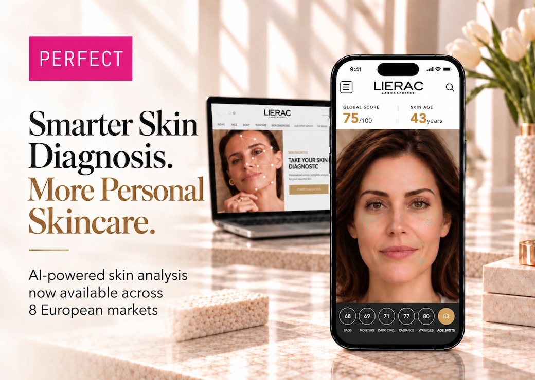 Perfect Corp. Partners with LABORATOIRES LIERAC to Bring AI Skin Diagnosis to Consumers in Europe