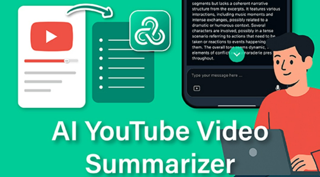 Resumir videos de YouTube: Video de YouTube a texto