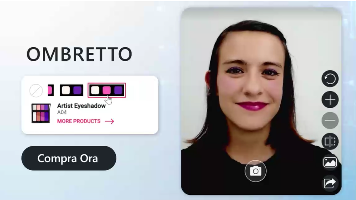 Virtual try on: prova makeup online