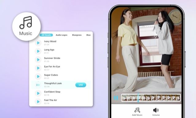 App para poner música a un video