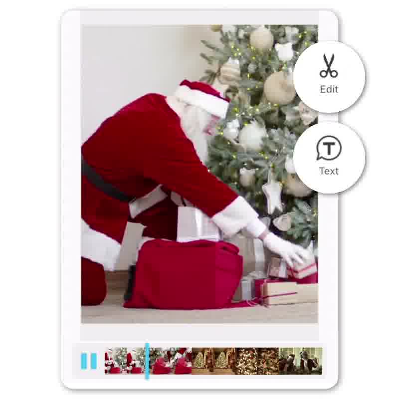 Idée video Noel pour Tiktok : retour sur l'année passée