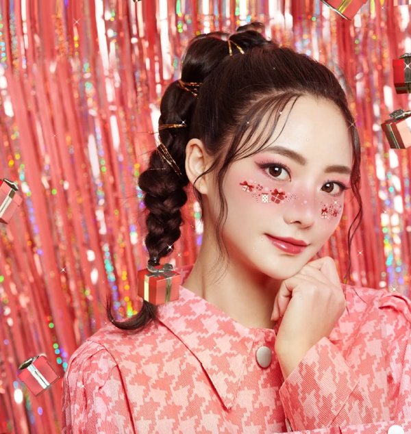 聖誕自拍美妝