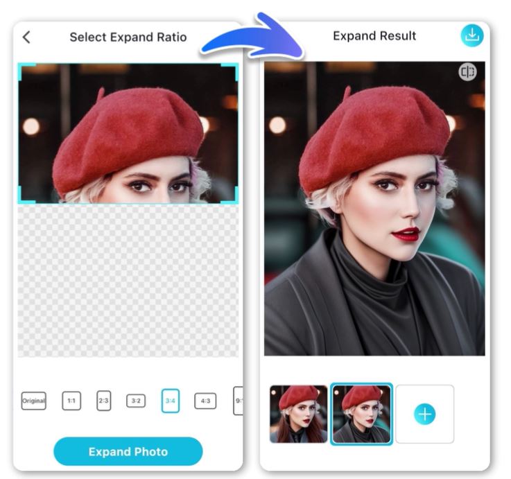Apps para expandir fotos