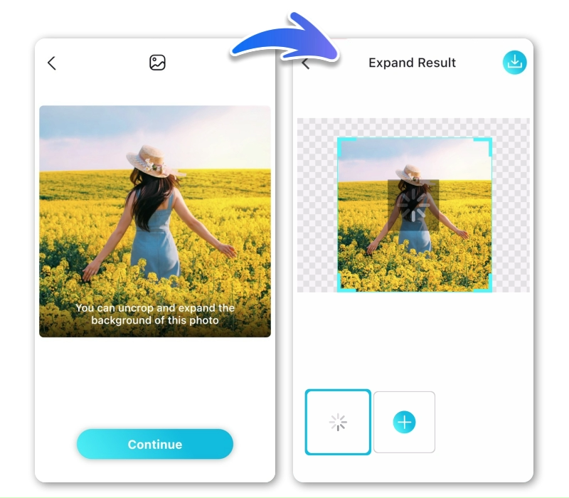 Améliorateur d'image et extension image IA