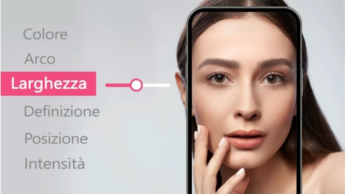 Virtual Try On Forma Sopracciglia ad Alta Definizione