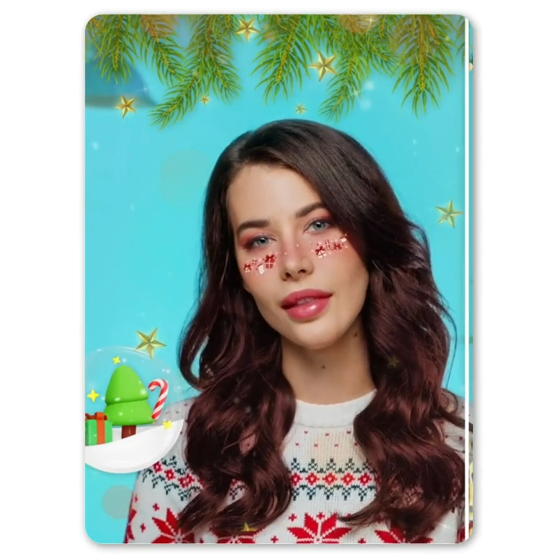 Créer video Noel Tiktok