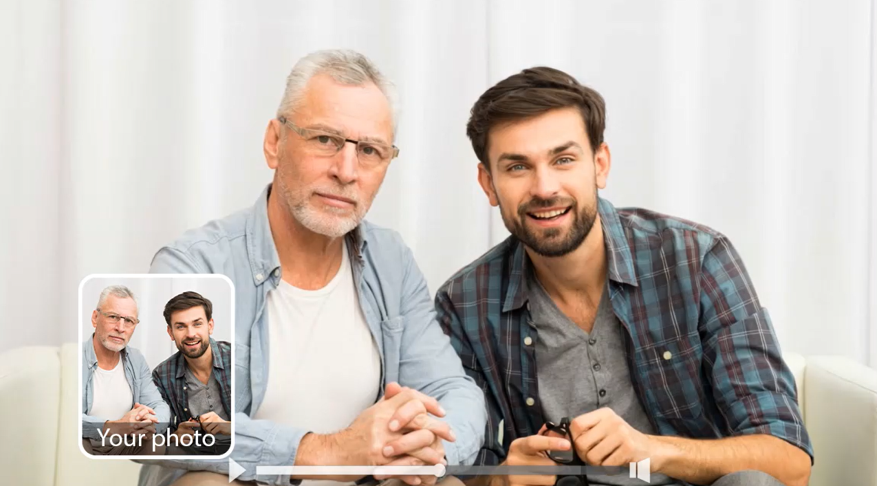Abraza a los miembros de tu familia con el generador de abrazos de IA de YouCam Online Editor.