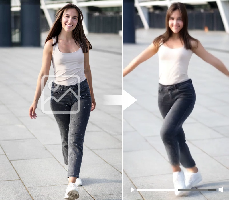 hacer bailar una foto