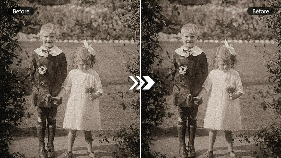 Améliorateur d'image IA pour restaurer et coloriser vos vieilles images