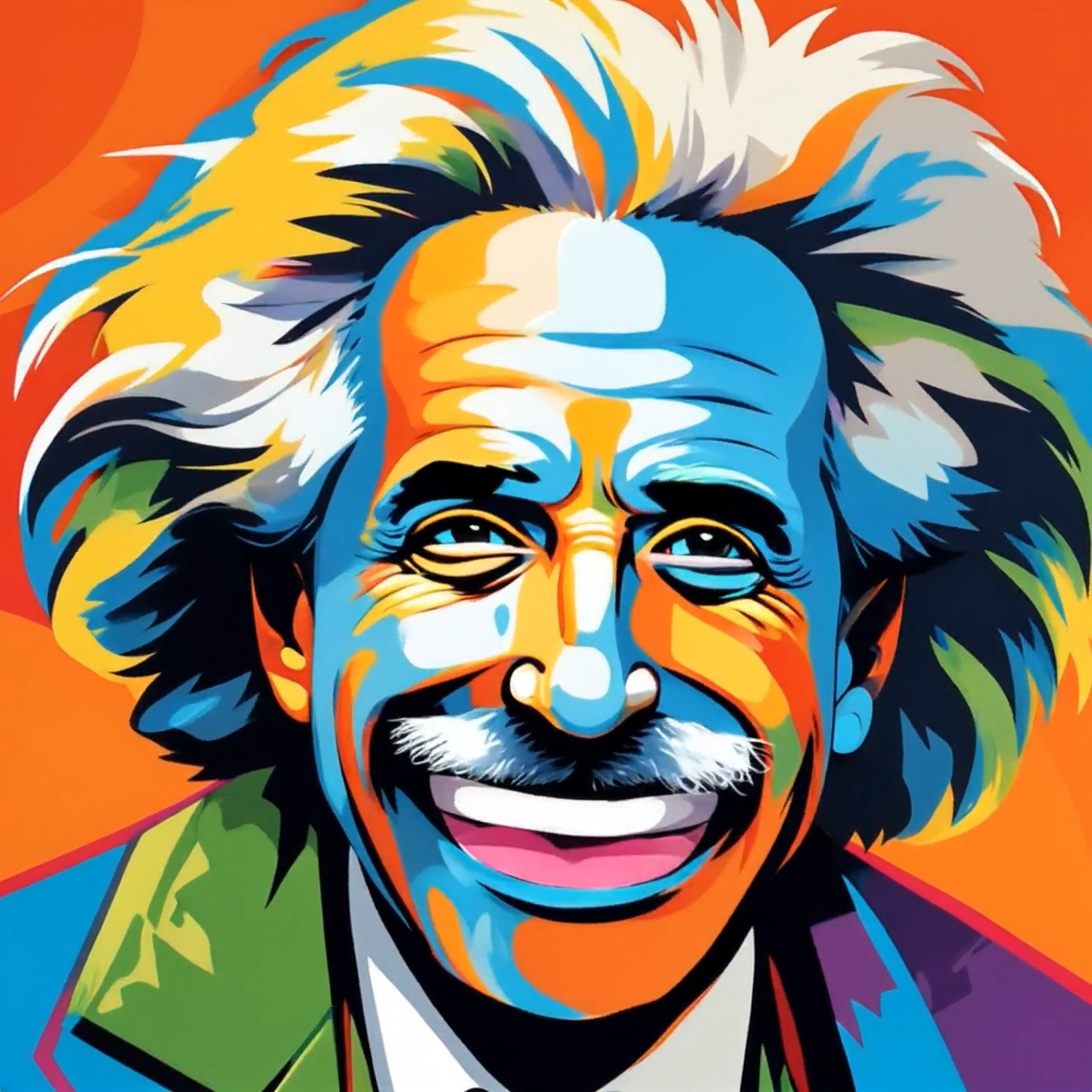 Faire bouger photo de Pop Art