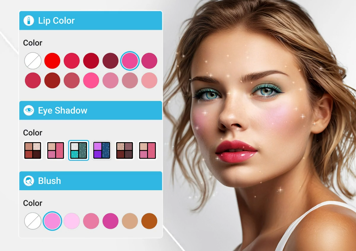 Filtre maquillage en ligne
