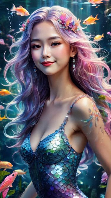 美人魚動畫效果