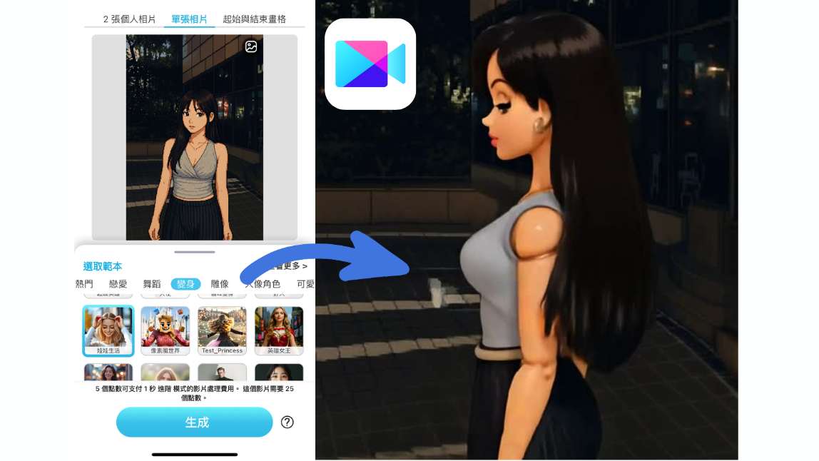 AI動畫生成app推薦