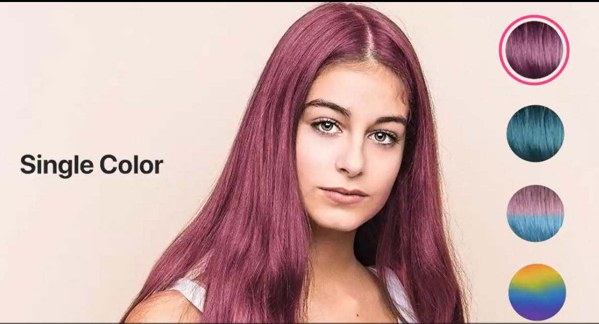 AI-Powered Hair Color Try On