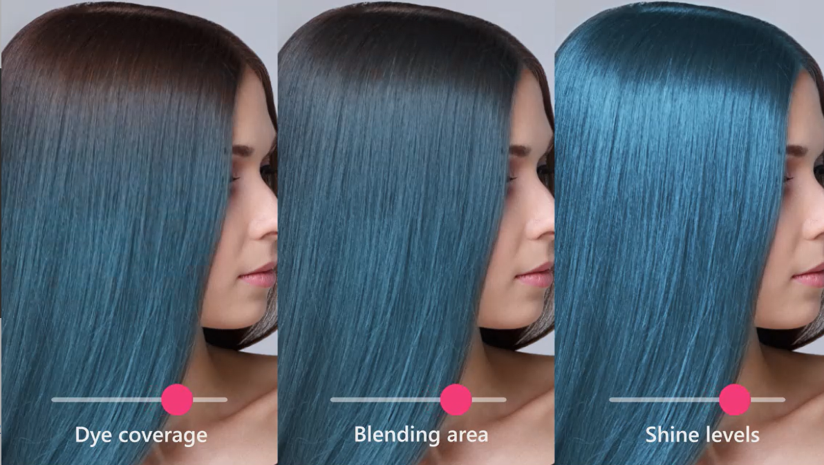 AI-Powered Hair Color Try On