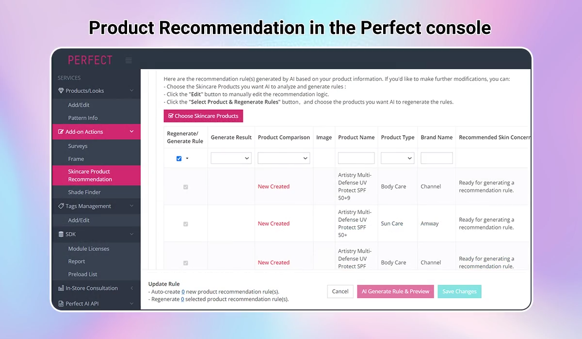 ai skincare recommendations