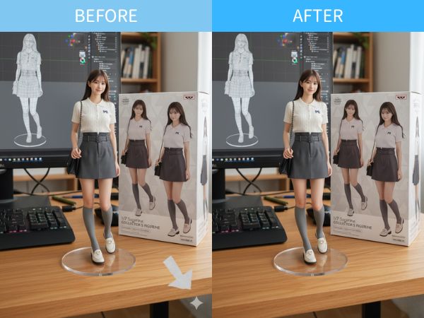 フィギュア画像を動かす