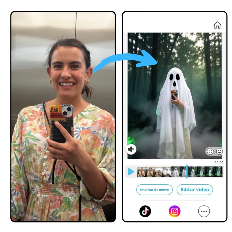 Plantillas Halloween para poner caras