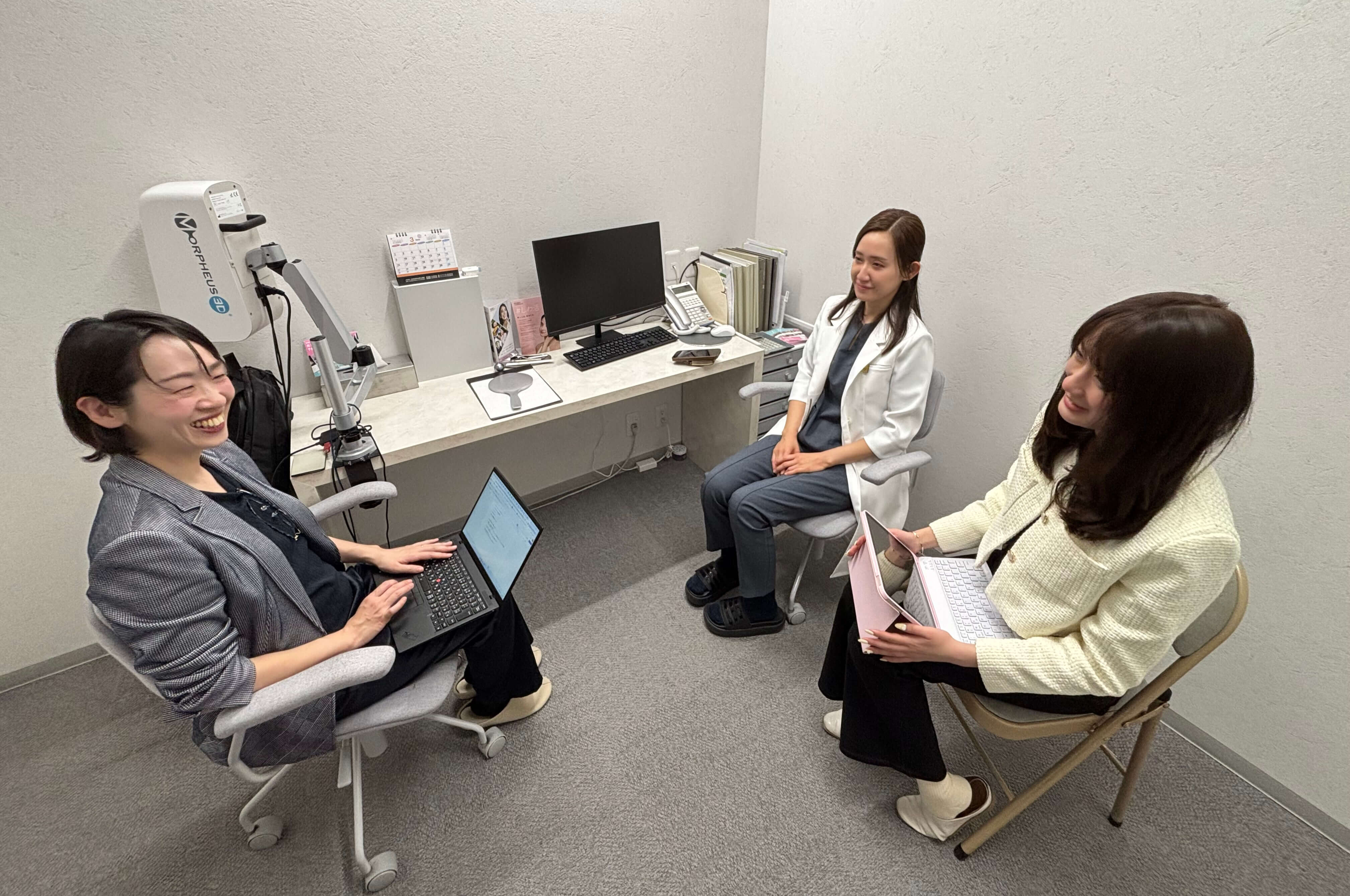 インタビュー風景 インタビュー風景