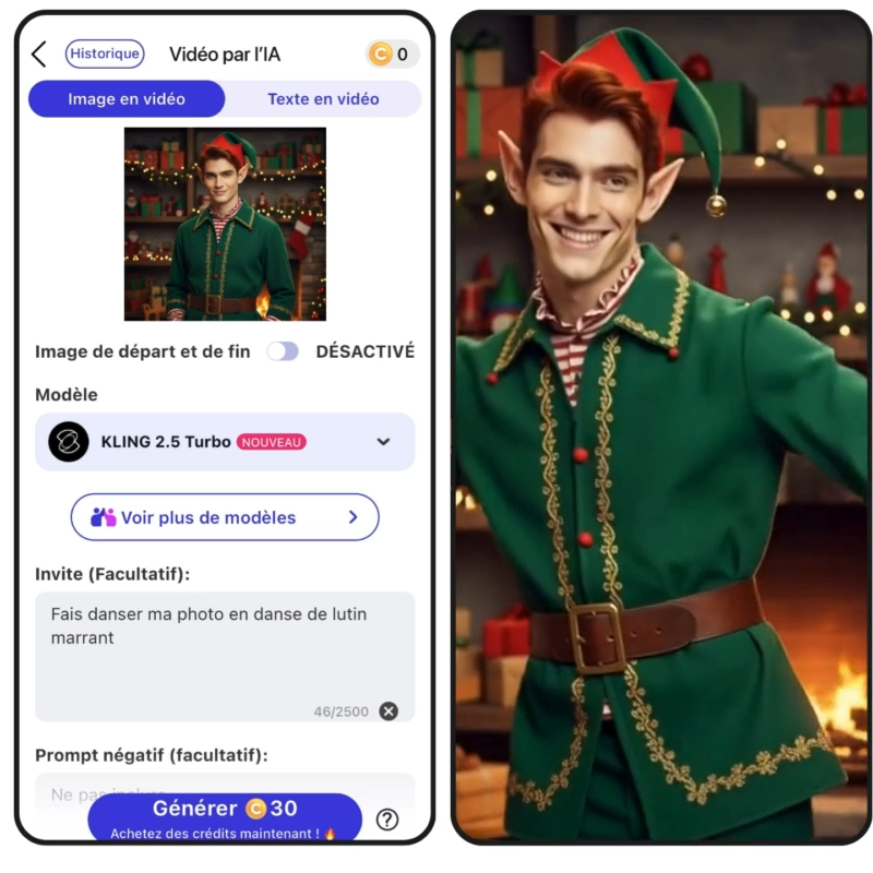 Montage vidéo lutin