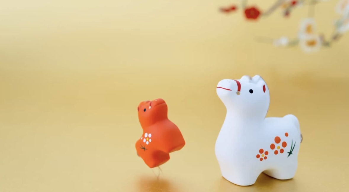 動く年賀状スタンプをアプリで作成