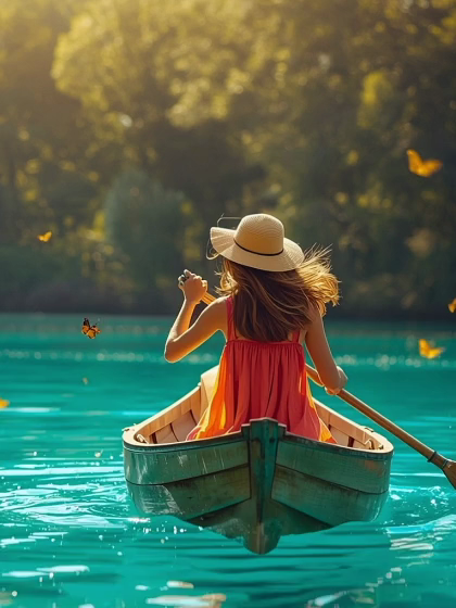 Turn summer into winter, spring into autumn, or add magical snow. The AI adjusts lighting, colors, and the environment seamlessly.