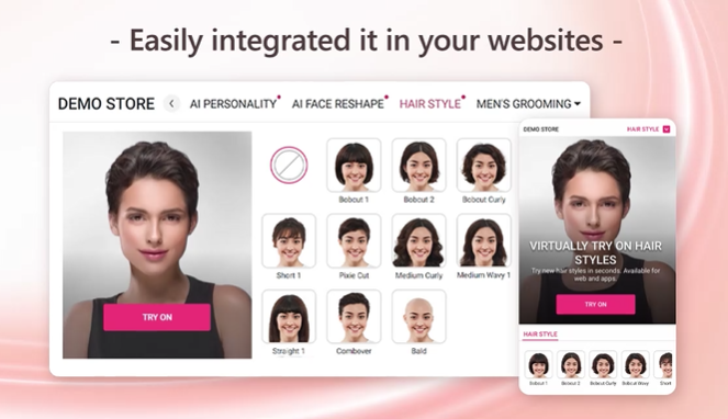 Seamless Hair Color API Integration