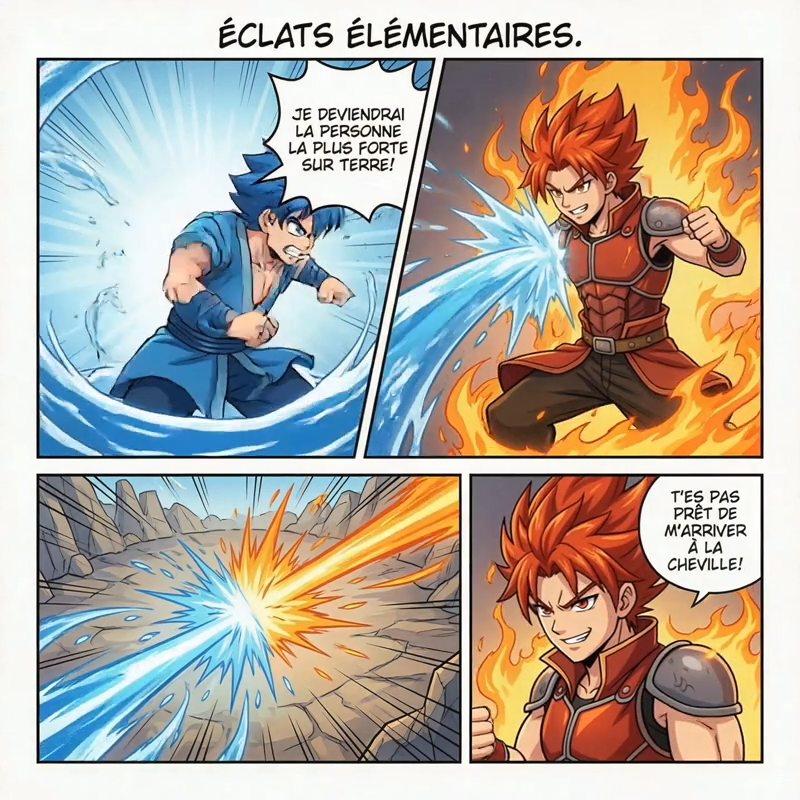 Créer dessin animé via IA