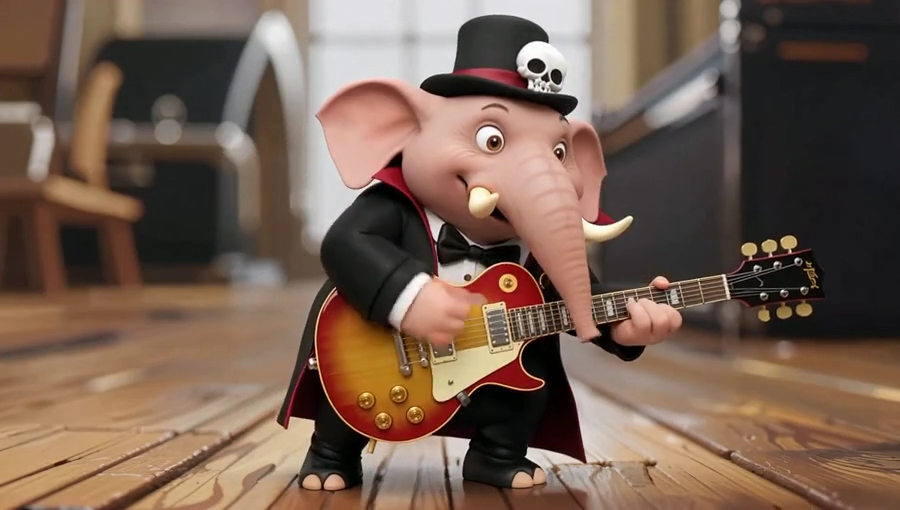 Créer dessin animé IA