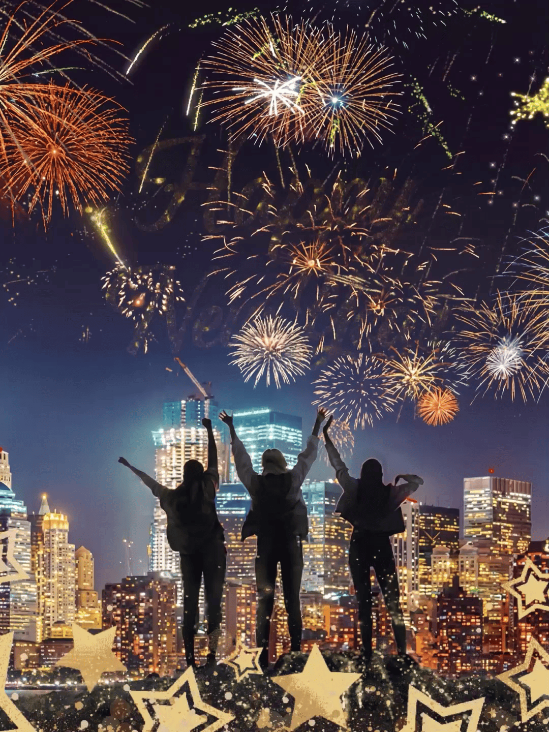 New Year Firework Effect