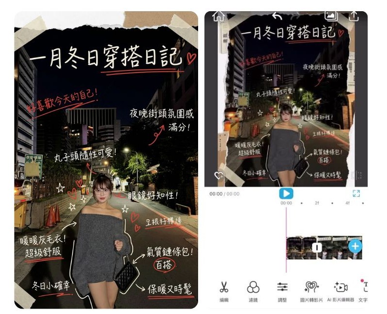 年度回顧影片創作素材