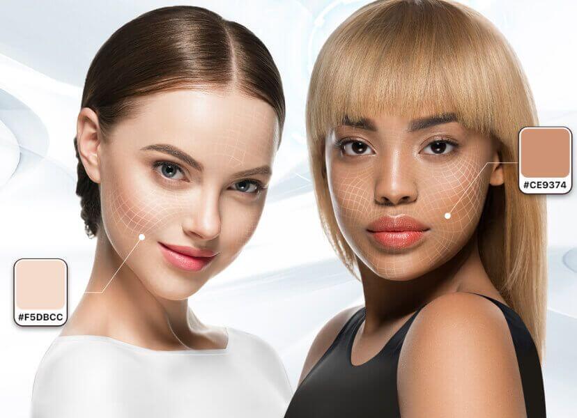 AI スマートシェードファインダー