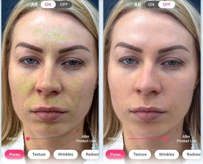 Skin Test AI per Analisi della Pelle Visiva