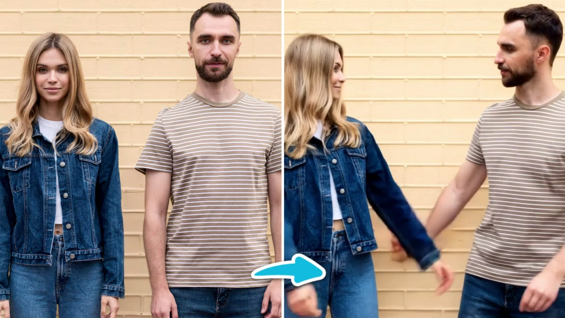 Générateur de calins IA virtuel vidéo