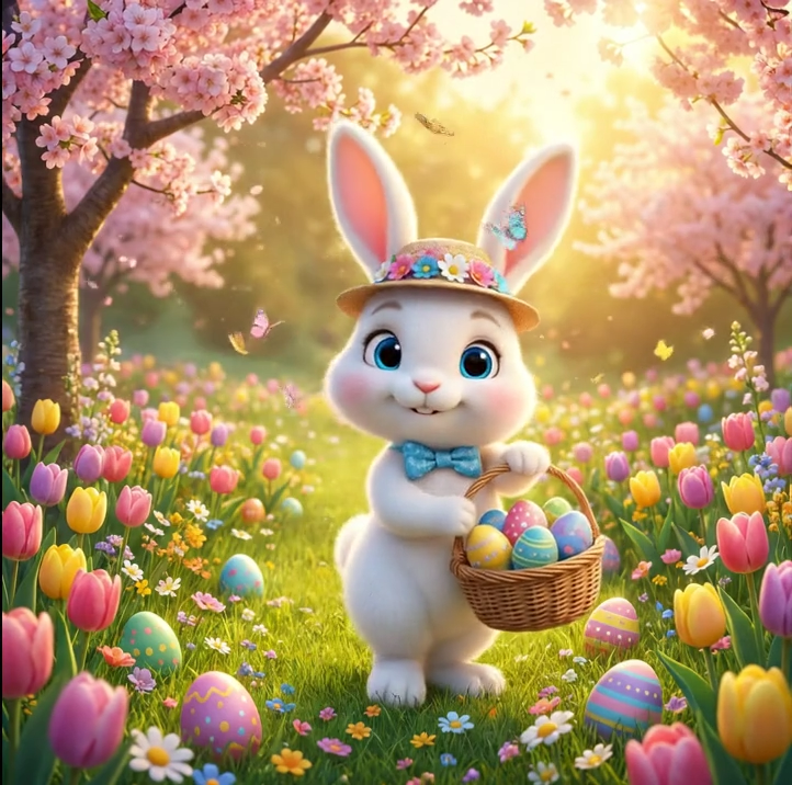 Carte animées Pâques, vidéo de Pâques