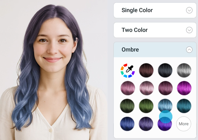 Hair Color Simulator