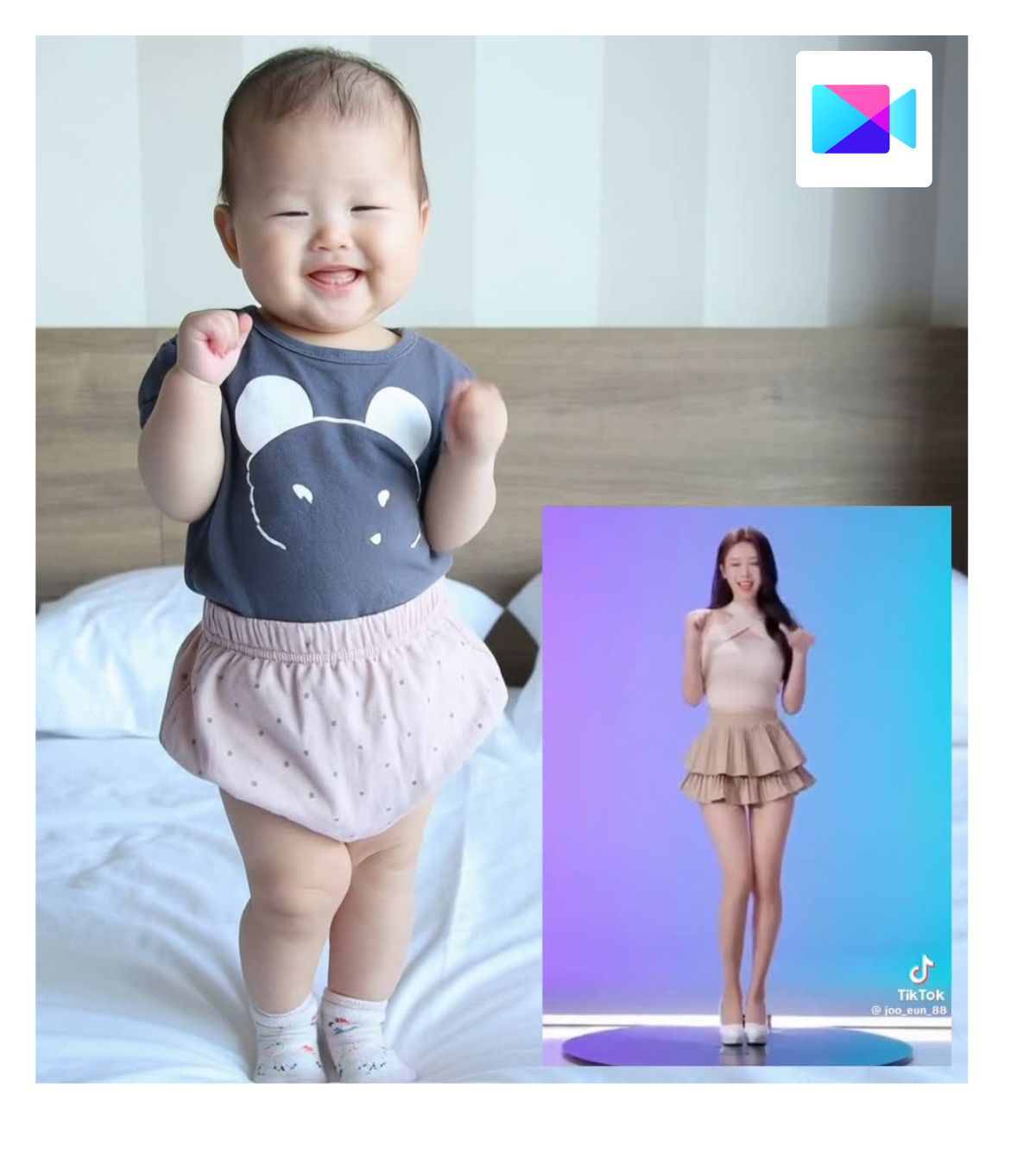 AI 寶寶跳舞影片