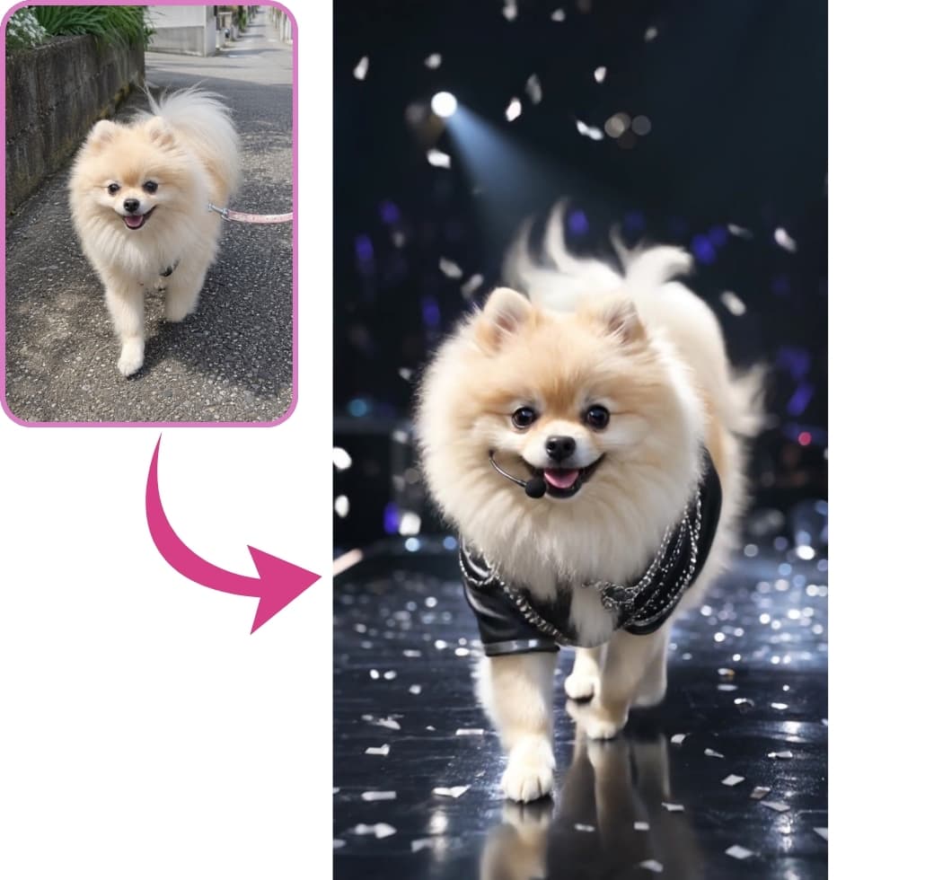 AIで動物も韓国アイドルになれる！