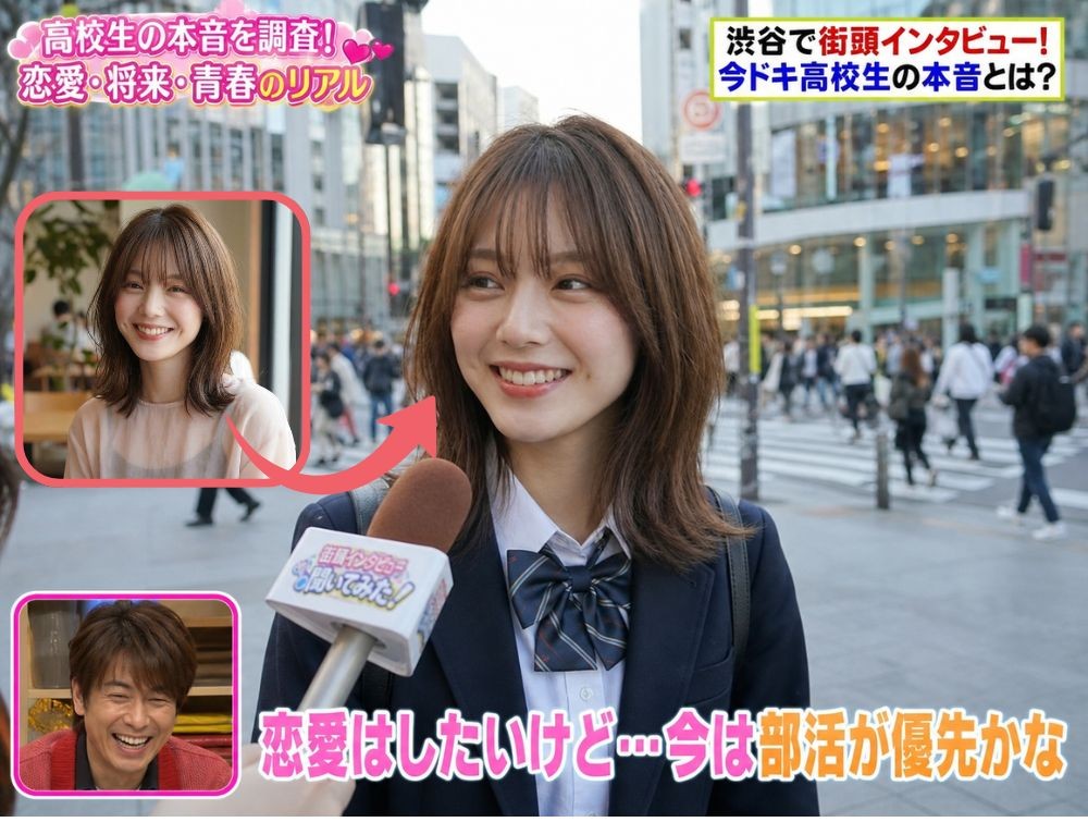 インタビュー画像を動画化