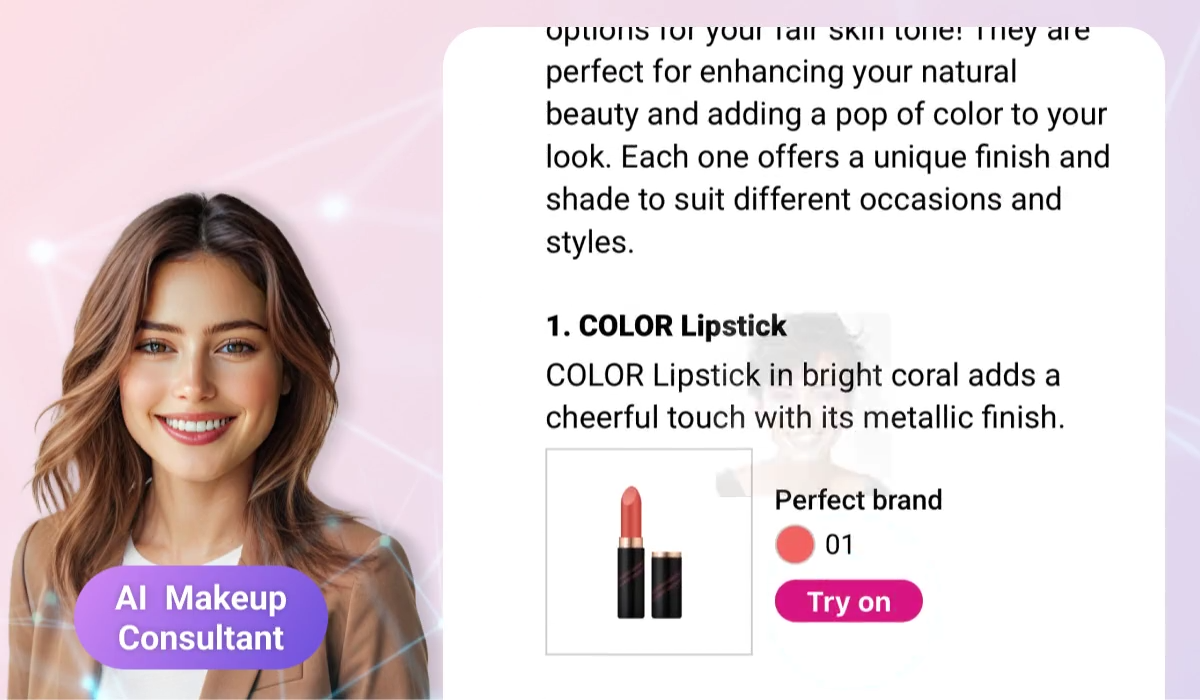 Agente IA de Beauty Tech para integrar experiencias digitales de belleza