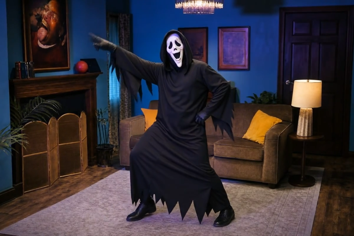 Ghostface scream IA Scary Movie 6 prompt