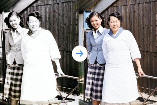 昔の写真を補正して動かしてみた