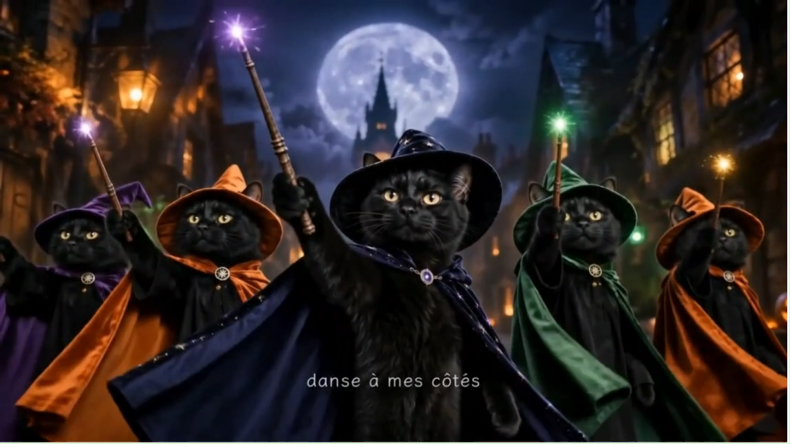 Créer chanson, clip et musique et vidéo d'Halloween