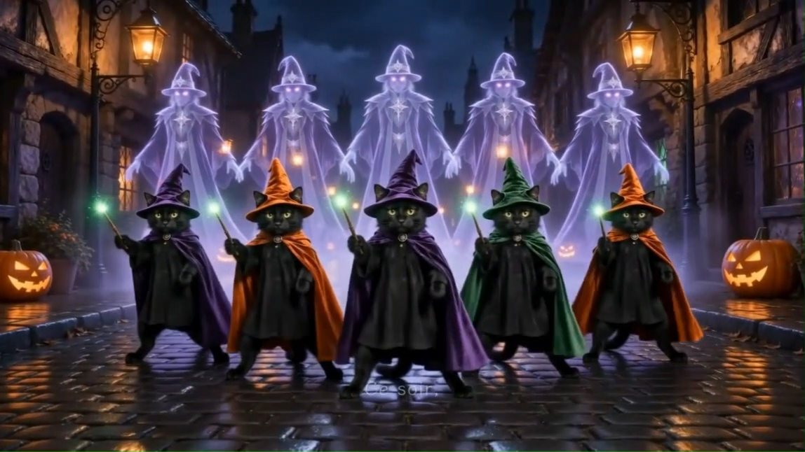 Créer musique Halloween chanson Halloween et MV clip de musique vidéo d'Halloween
